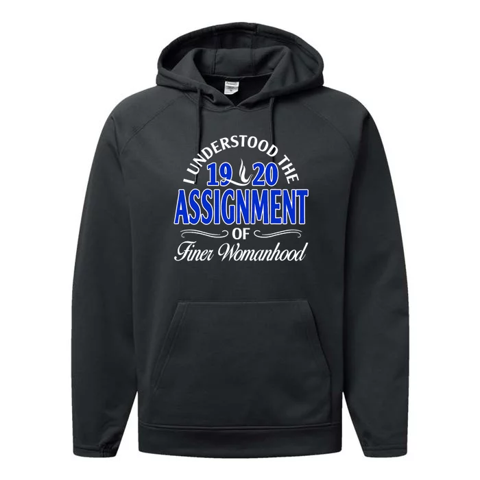 Zeta Phi Beta Sorority Sisterhood Performance Fleece Hoodie