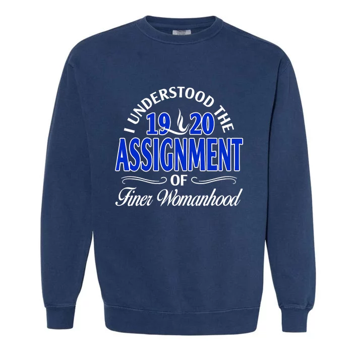 Zeta Phi Beta Sorority Sisterhood Garment-Dyed Sweatshirt