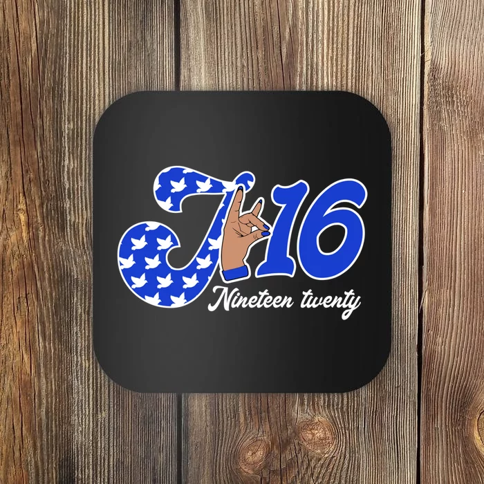 Zeta Phi Beta Sorority Zeta January 16 Founders Day Coaster