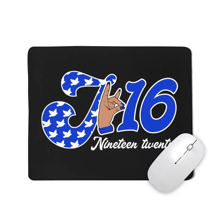 Zeta Phi Beta Sorority Zeta January 16 Founders Day Mousepad