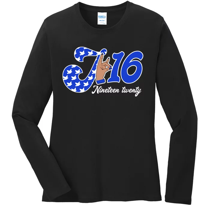 Zeta Phi Beta Sorority Zeta January 16 Founders Day Ladies Long Sleeve Shirt