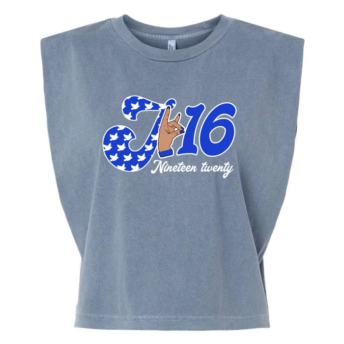 Zeta Phi Beta Sorority Zeta January 16 Founders Day Garment-Dyed Women's Muscle Tee