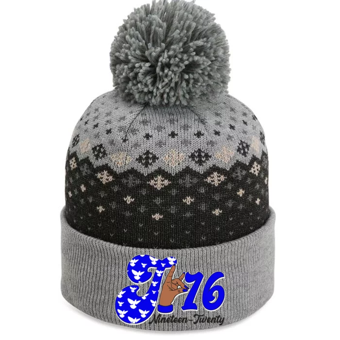 Zeta Phi Beta Sorority January 16 Nineteen Twenty 1920 The Baniff Cuffed Pom Beanie