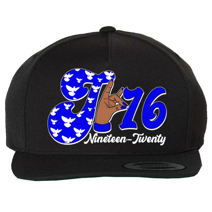 Zeta Phi Beta Sorority January 16 Nineteen Twenty 1920 Wool Snapback Cap