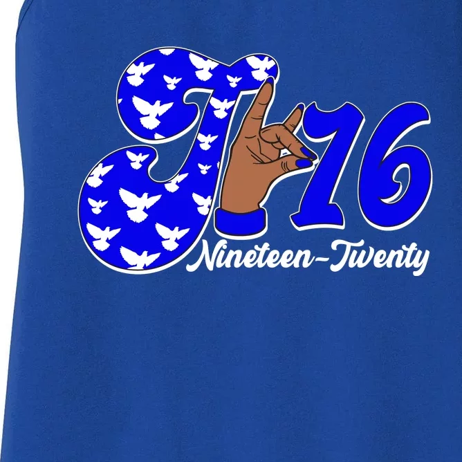 Zeta Phi Beta Sorority January 16 Nineteen Twenty 1920 Women's Racerback Tank