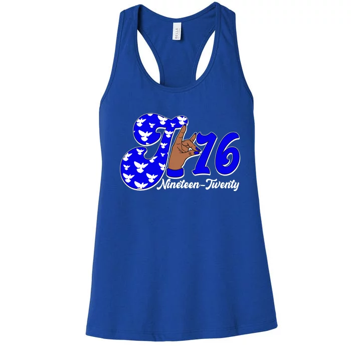 Zeta Phi Beta Sorority January 16 Nineteen Twenty 1920 Women's Racerback Tank