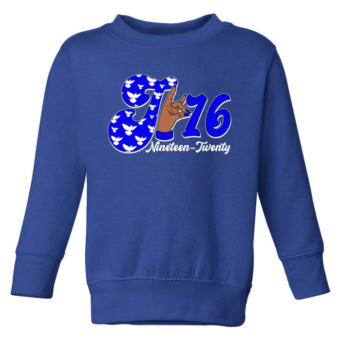 Zeta Phi Beta Sorority January 16 Nineteen Twenty 1920 Toddler Sweatshirt