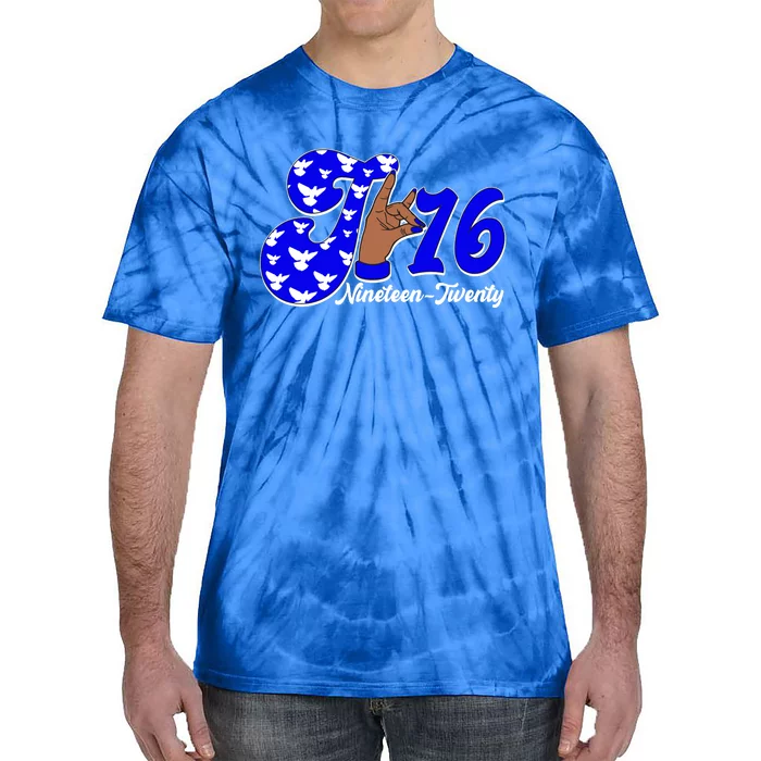 Zeta Phi Beta Sorority January 16 Nineteen Twenty 1920 Tie-Dye T-Shirt