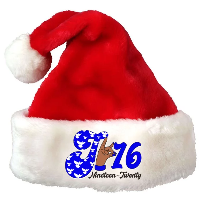 Zeta Phi Beta Sorority January 16 Nineteen Twenty 1920 Premium Christmas Santa Hat