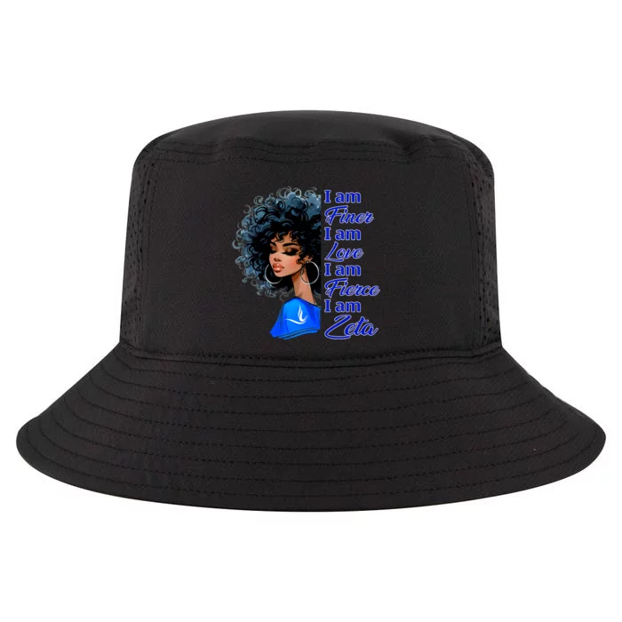 Zeta Phi Beta Sorority Sisterhood Hbcu Black Girl Cool Comfort Performance Bucket Hat