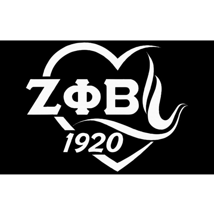 Zeta Phi Beta Sorority Paraphernalia Love Zeta Est 1920 Bumper Sticker