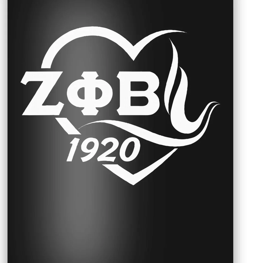 Zeta Phi Beta Sorority Paraphernalia Love Zeta Est 1920 Poster