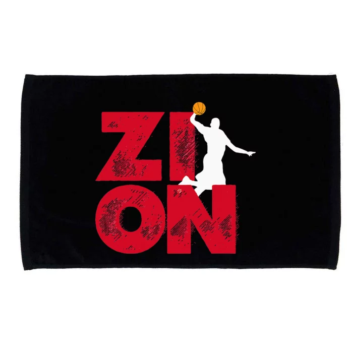 Zion Pelicans Basketball Microfiber Hand Towel