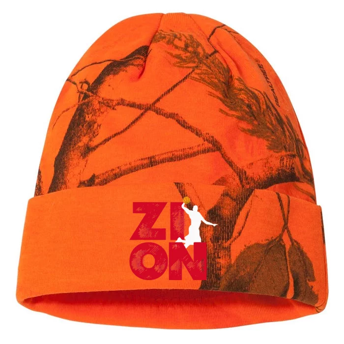 Zion Pelicans Basketball Kati - 12in Camo Beanie