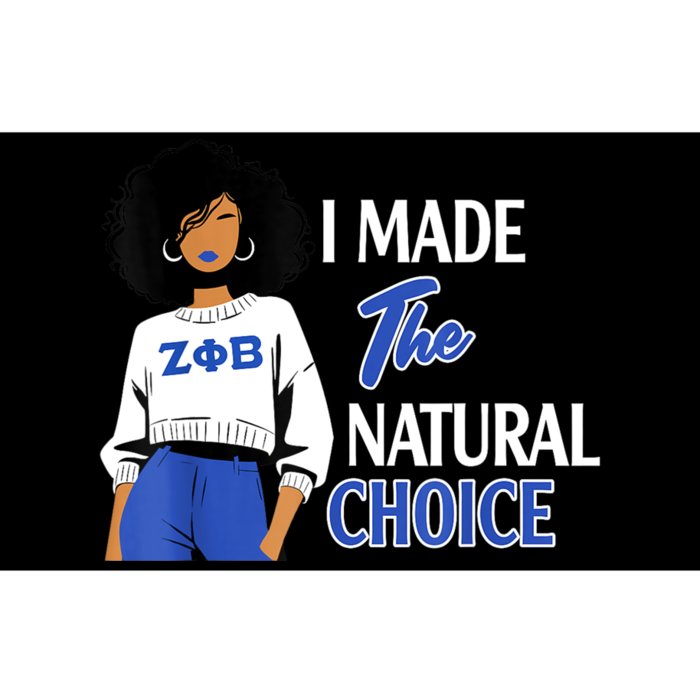 Zeta Phi Beta Sorority Sisterhood Bumper Sticker