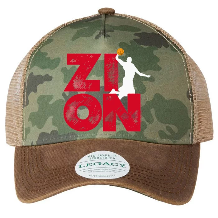 Zion Pelicans Basketball Legacy Tie Dye Trucker Hat