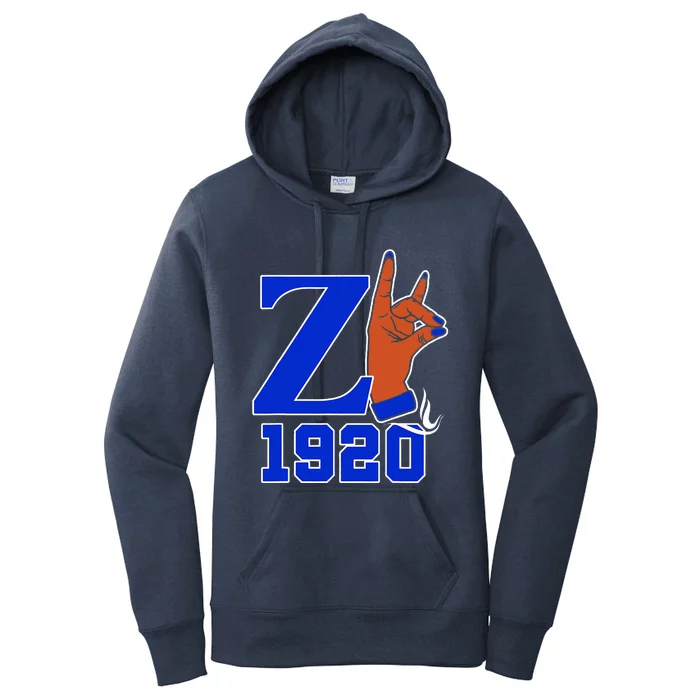 Zeta Phi Beta Sorority Sisterhood Women's Pullover Hoodie