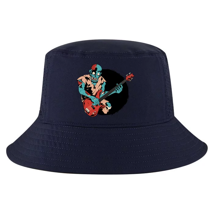 Zombie Playing Bass Cool Comfort Performance Bucket Hat