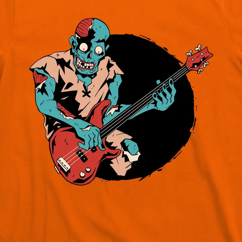 Zombie Playing Bass T-Shirt