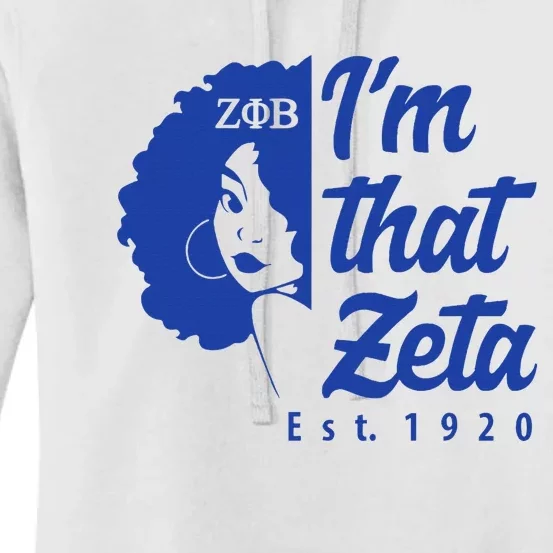 Zeta Phi Beta Sorority Sisterhood Women's Pullover Hoodie