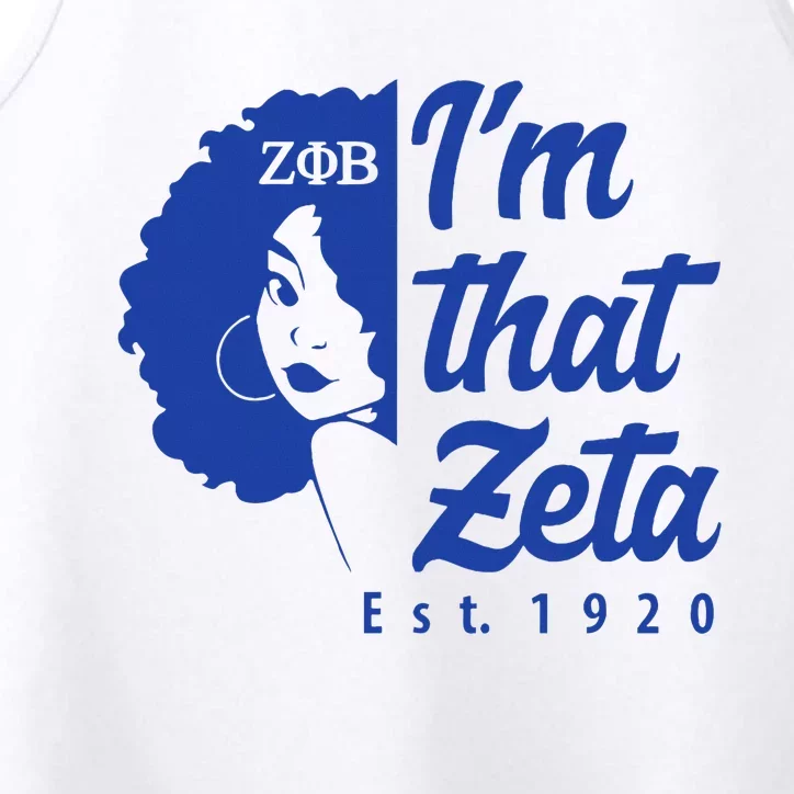 Zeta Phi Beta Sorority Sisterhood Performance Tank