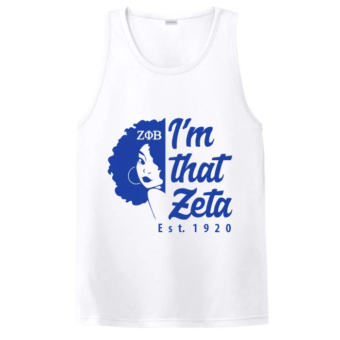 Zeta Phi Beta Sorority Sisterhood Performance Tank