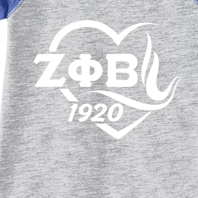 Zeta Phi Beta Sorority Sisterhood Infant Baby Jersey Bodysuit