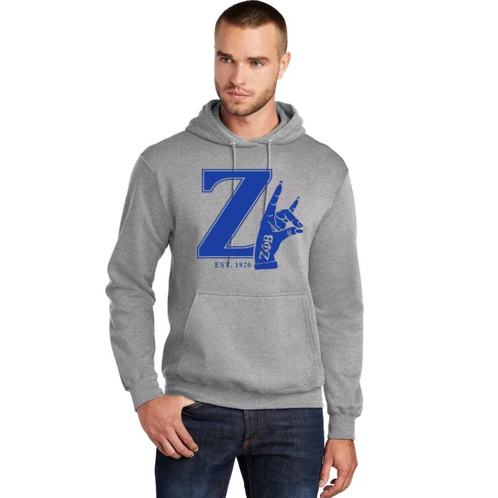 Zeta Phi Beta Sorority Est.1920 Sisterhood Tall Hoodie