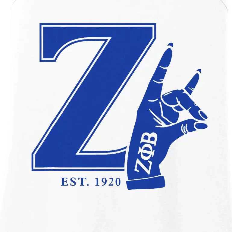 Zeta Phi Beta Sorority Est.1920 Sisterhood Ladies Essential Tank