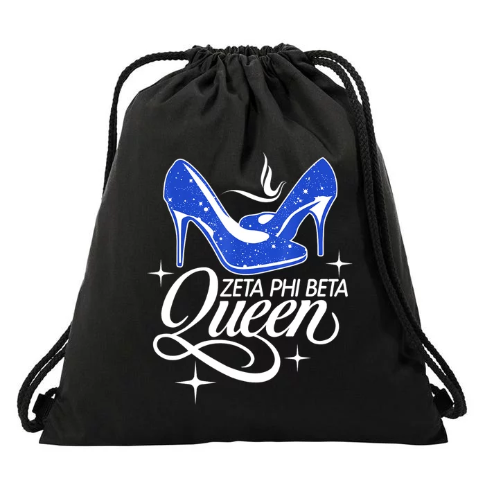 Zeta Phi Beta Sorority Sisterhood Drawstring Bag