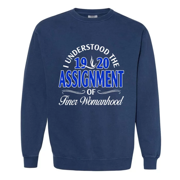 Zeta Phi Beta Since 1920 Sorority Garment-Dyed Sweatshirt