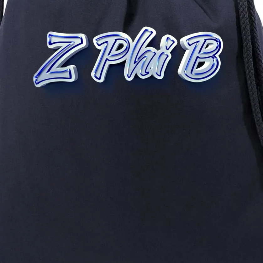 Z Phi B Zeta Meaningful Gift Drawstring Bag