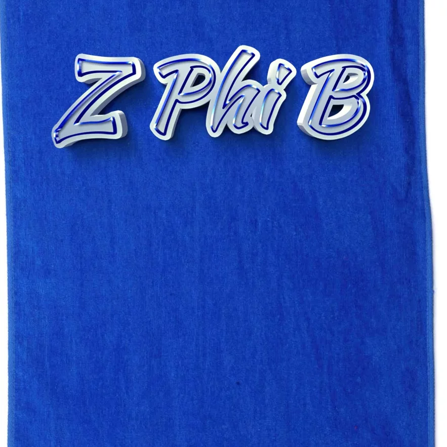 Z Phi B Zeta Meaningful Gift Platinum Collection Golf Towel