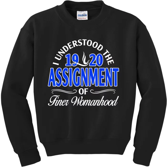 Zeta Phi Beta Sorority Sisterhood Kids Sweatshirt