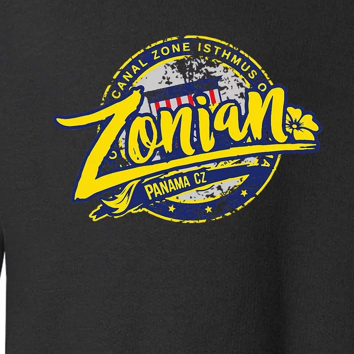 Zonian Panama Cz Panama Canal Zone Toddler Sweatshirt