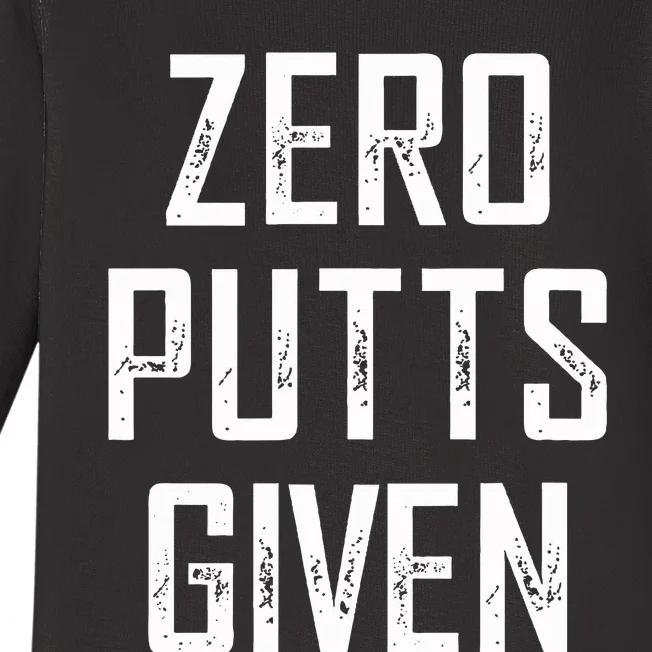 Zero Putts Given Baby Long Sleeve Bodysuit