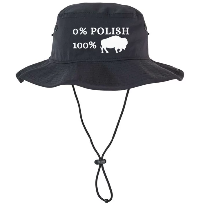 Zero Percent Polish 100 Percent Buffalo Legacy Cool Fit Booney Bucket Hat