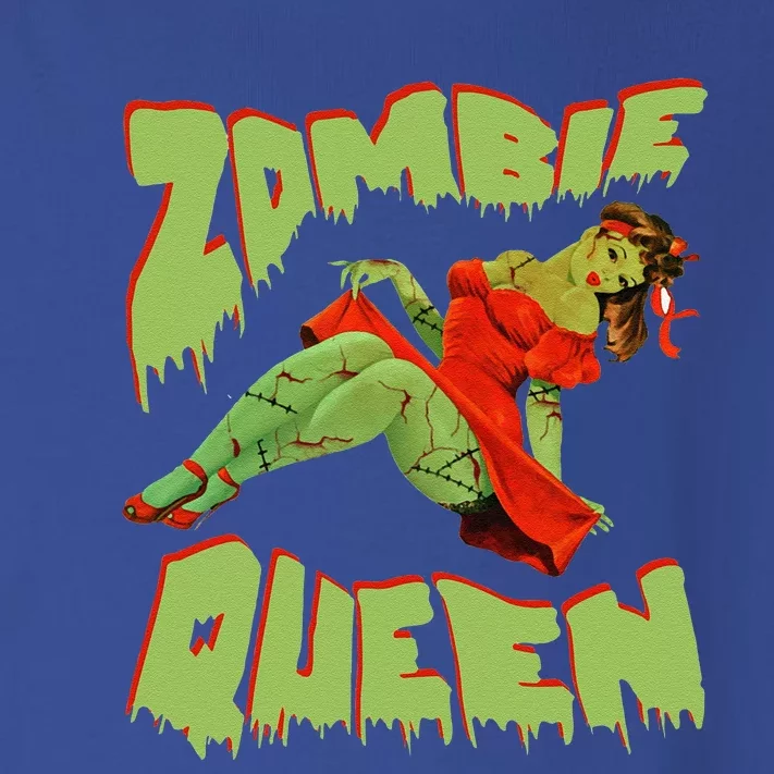 Zombie Pin Up Halloween Queen Cute Costume Apocalypse Toddler Long Sleeve Shirt