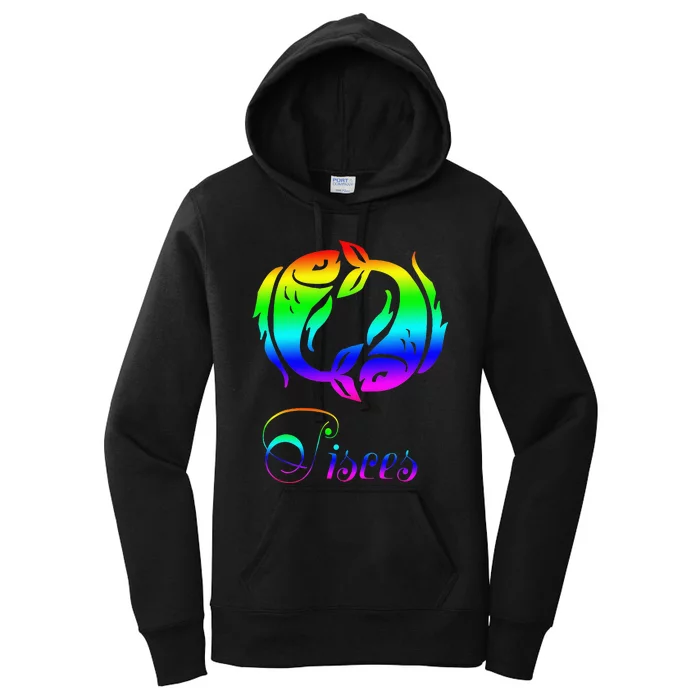 Zodiac Pisces Women's Pullover Hoodie