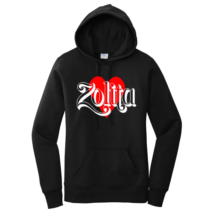 Zolita Queen Of Hearts Women's Pullover Hoodie