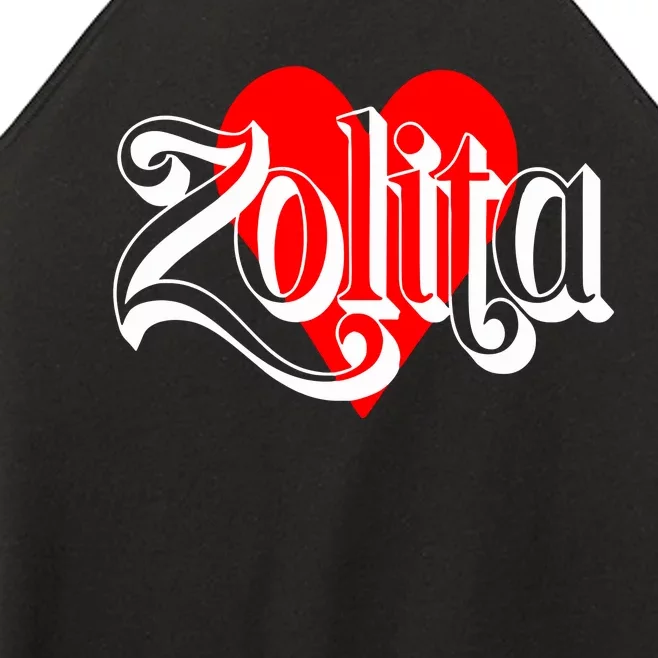 Zolita Queen Of Hearts Women’s Perfect Tri Rocker Tank