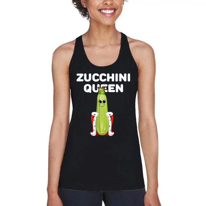 Zucchini Queen Zucchini Women's Racerback Tank