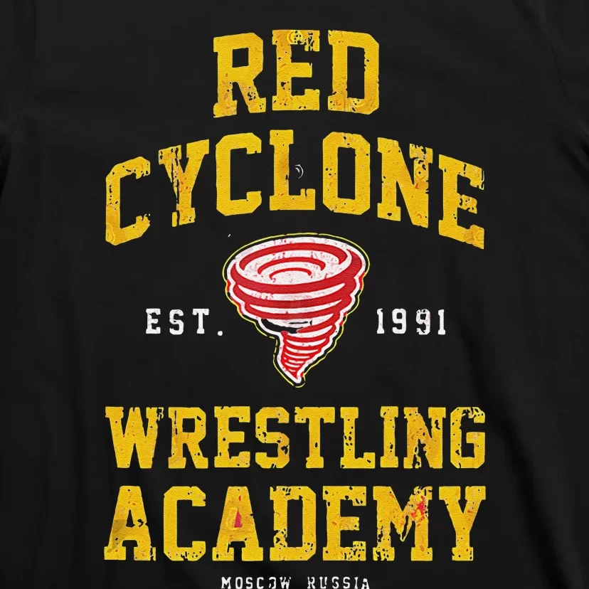 Zangief Red Cyclone Wrestling Academy Design T-Shirt