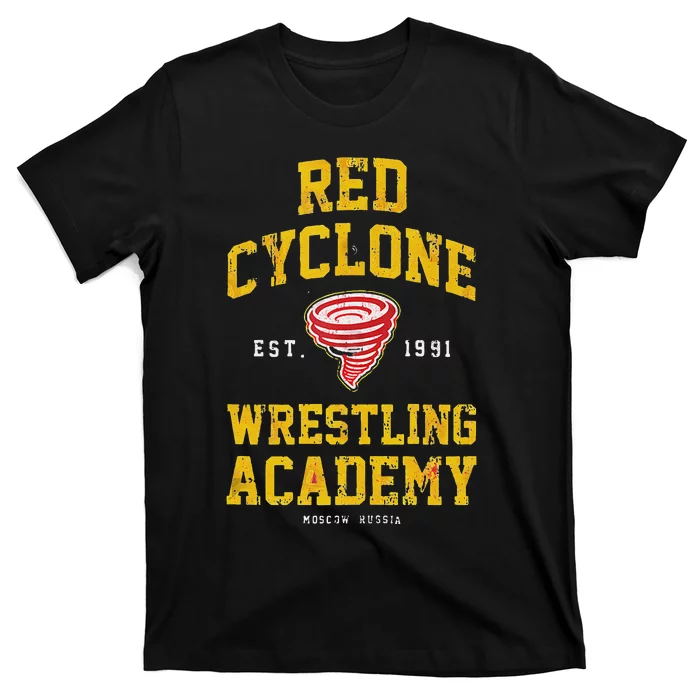 Zangief Red Cyclone Wrestling Academy Design T-Shirt