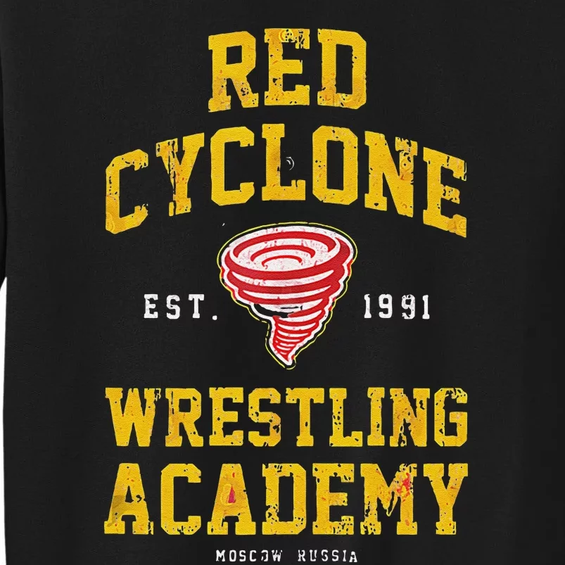 Zangief Red Cyclone Wrestling Academy Design Tall Sweatshirt