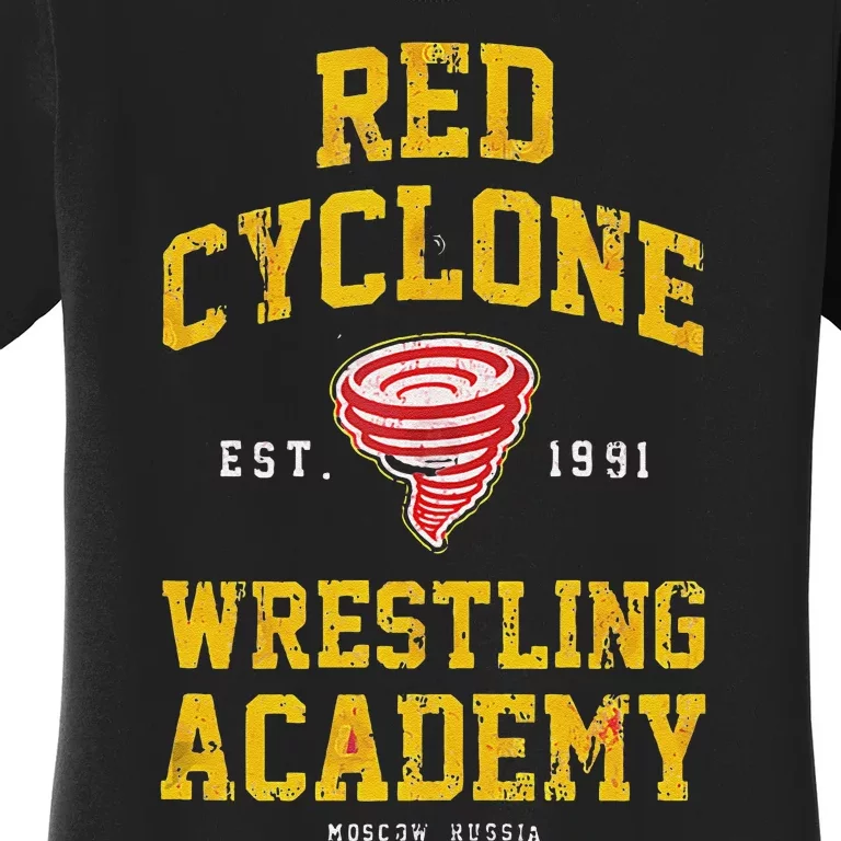 Zangief Red Cyclone Wrestling Academy Design Women's T-Shirt