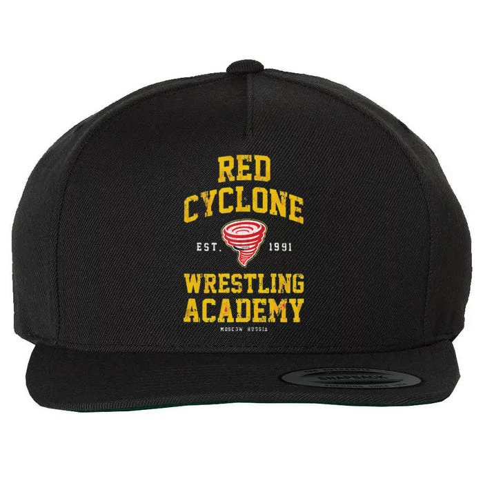 Zangief Red Cyclone Wrestling Academy Design Wool Snapback Cap