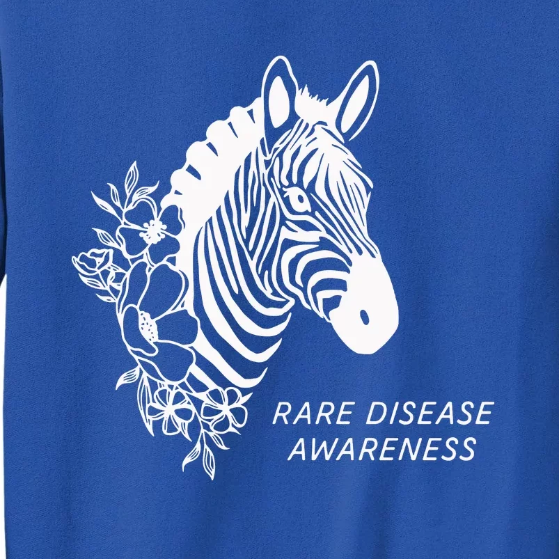 Zebra Rare Disease Awareness Rare Disease Tall Sweatshirt