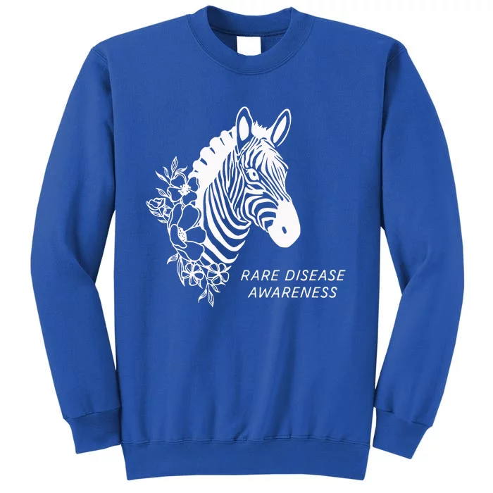 Zebra Rare Disease Awareness Rare Disease Tall Sweatshirt