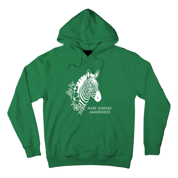 Zebra Rare Disease Awareness Rare Disease Hoodie